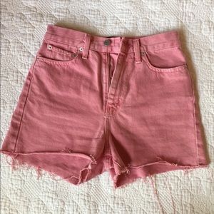 Faded high-waist cutoff shorts BDG UO
